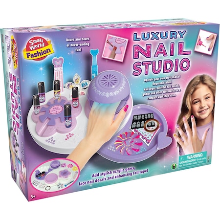Small World Toys Luxury Nail Studio Kit 9721675