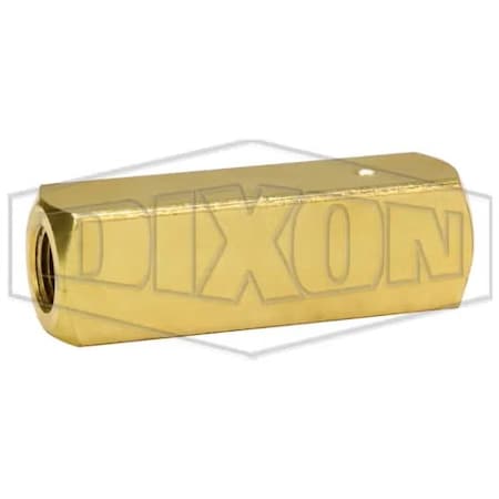 Dixon C Series Check Valve, 1/8 in, FNPT, Brass Body BCV200
