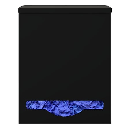 Origin Dispensing Solutions Bulk Dispenser-Single-Tall-Steel-Black BK11X04BK