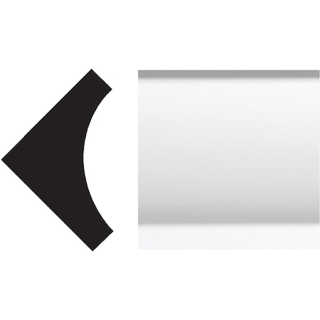 Royal 3/4''x3/4''x8 ' Inside Corner Molding 5073487