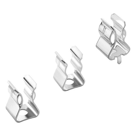 Littelfuse FuseClip, 13/32inDia, Panel, Nickel-Plated 105002