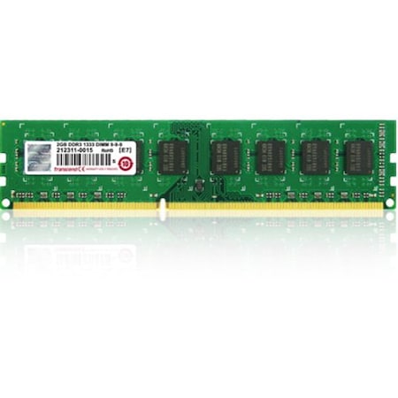 Transcend Information TRANSCEND 8GB DDR3 1333 PC3 10666 DIMM 240PIN CL9 2RANKX8 MADE OF 512MX8 MAJO TS1GLK64V3H