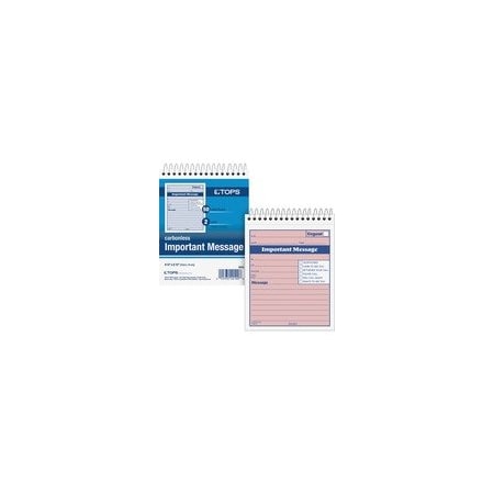 Tops BOOK, MESSAGE, 4.25X6", 50ST 4010