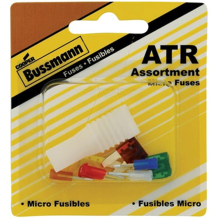 Eaton Bussmann Bussmann ATR Assorted Fuse Assortment, 5PK BP/ATR-A7-RPP