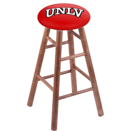 Holland Bar Stool Co Maple Bar Stool, Medium Finish, UNLV Seat RC30MSMed