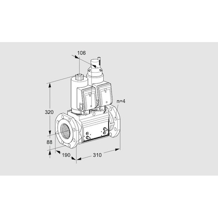 Honeywell Kromschroder VCS7T80A05NLQSRB/PMMP/PMMP KS88207083