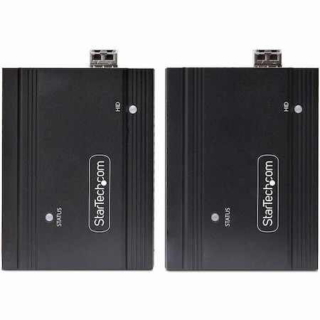 Startech.Com DISPLAYPORT KVM EXTENDER OVER FIBER OPTIC, 4K 60HZ, CONSOLE EXTENDER KIT, UP TO FD121-KVM-EXTENDER