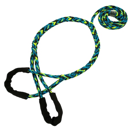 Rope Logic Streaked Whoopie Sling 5/8in Sterling 12-Strand Hollow Braid 3-7 ft. Adj. Length 100509 100509