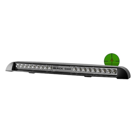 Black Oak Led Black Oak Low Pro IR Light Bar - Black Housing - 850nm - Spot LP-BSIR