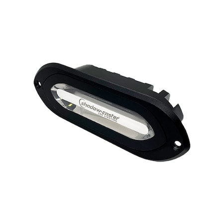 Shadow-Caster Led Lighting Shadow-Caster SCM-SL Series Flush Mount Spreader Light -Black Housing, Full-Color SCM-SLF-CC-BK
