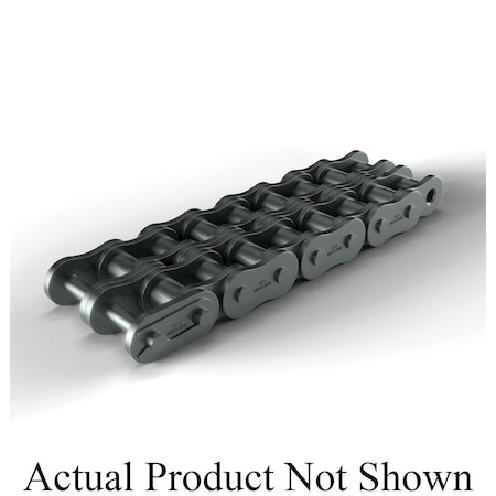 Hkk Chain HKK Aqua-Series II British Standard Riveted, 50 ft OAL, .5P, .335 Dia x .305 W, AS AABS08BR2B