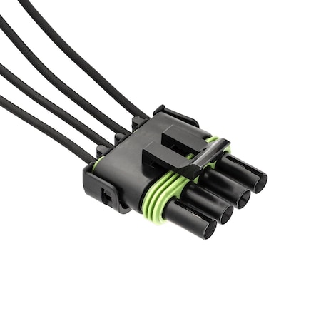 Auveco Weather Pack In-Line 4-Way Tower Harness Connector 23188