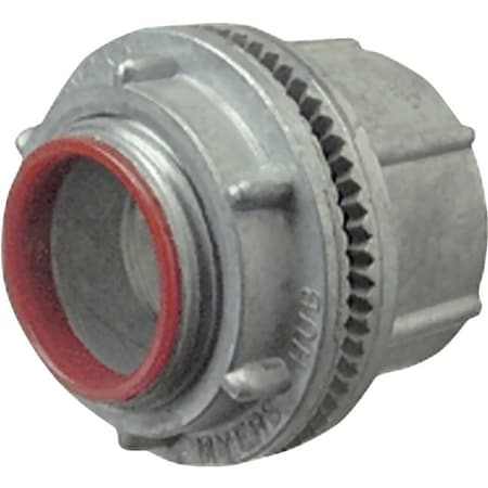 Halex IMC/Rigid Conduit Hub, Die Cast Zinc, Red 16315