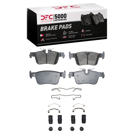 Dfc 5000 Advanced Disc Brake Pad Set, 1551-2410-01