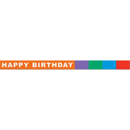 Roomfactory Happy Birthday Wristbands - Assorted Colors RO3496738