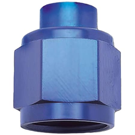 Russell 6 AN Performance Flare Cap - Blue 661960