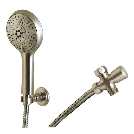 Kingston Brass Multi-Function Hand Shower Kit, Brushed Nickel KX1548SD