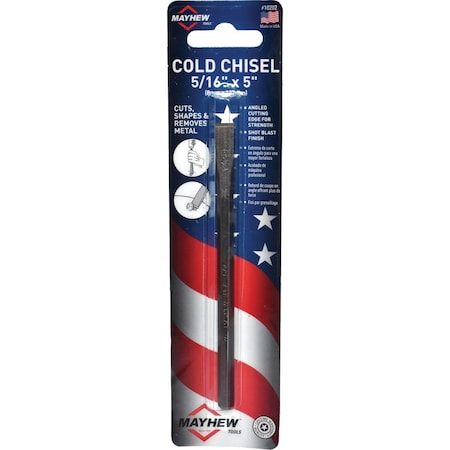 Mayhew Tools 5/16'' x 5'' Cold Chisel 10202