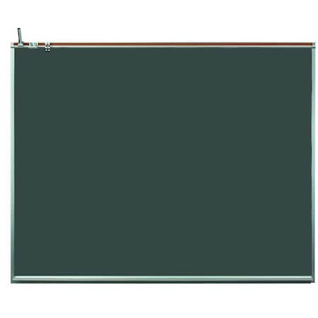 Aarco All Purpose Professional Series Porcelain on Steel Chalk Board, Size 48''Hx60''W 120A-45CS