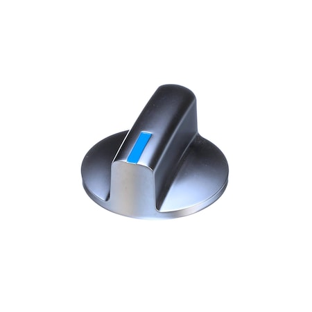 Imperial Knob, Silver with Blue Indicator Line 39832