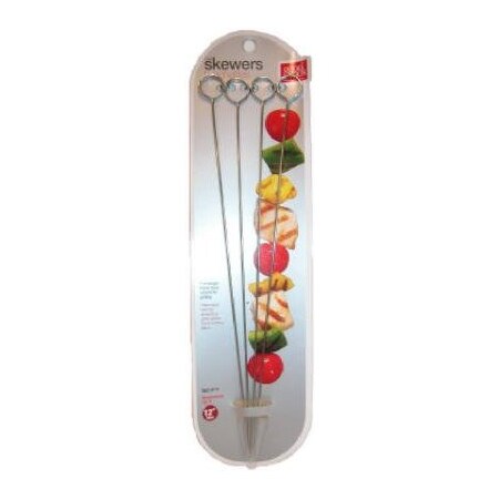 Bradshaw 4Pk 12" Chr Flt Skewer 24460
