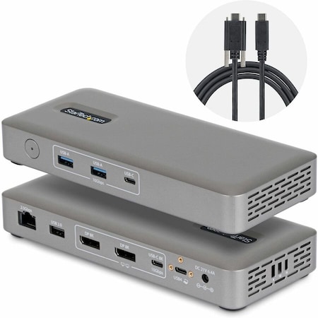 Startech.Com DualDP USB4 Dock 100W PD 208N-USB4-DOCK