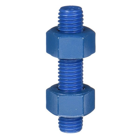 Usa Fastener Fully Threaded Rod, 3/4"-10, 5 in, Steel, Grade B7, 50 PK SB700750080X1W2
