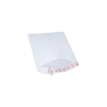 Bubblefast 100-8 1/2 x 12'' White #2 Self-Seal Bubble Mailers, 100PK BFB855WSS