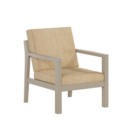 Polybird BREEZE DEEP SEAT CHAIR         WEATHERWOOD POLYBIRD P100-WW-CAAS