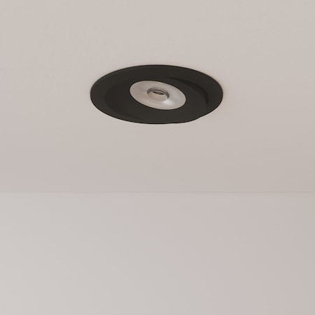 Vidalite Inspira 3 in. Black Gimbal Integrated LED Canless Recessed Lighting Kit, 5CCT, 12W, 1000LM, ETL CE1009425