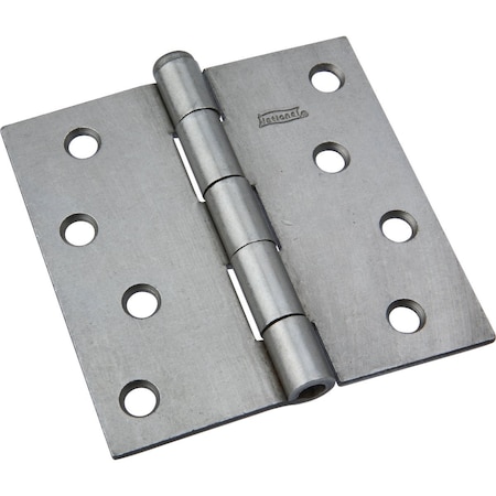 National Hardware 4'' Square Plain Steel Broad Door Hinge N139-998
