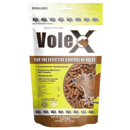 Volex Non-Toxic Bait Pellets For Voles 8 oz 620205-6D