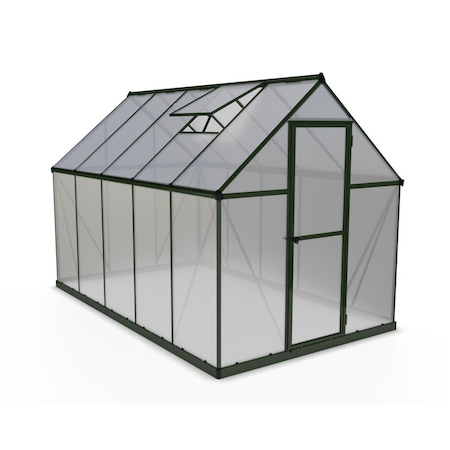 Palram Canopia6 x 10 ft. Mythos Hobby Greenhouse - Green HG5010G
