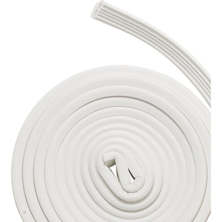 M-D Building Products Building Products 5/16'' x 19/32'' x 10 Ft. White Premium Rubber Window Seal for Large Gaps 63669