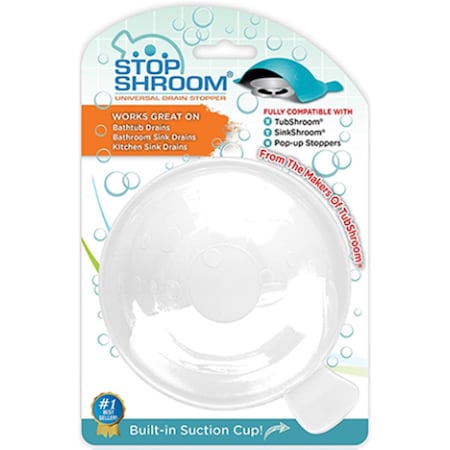 Juka 5 in. Silicone Drain Cover STWHT232