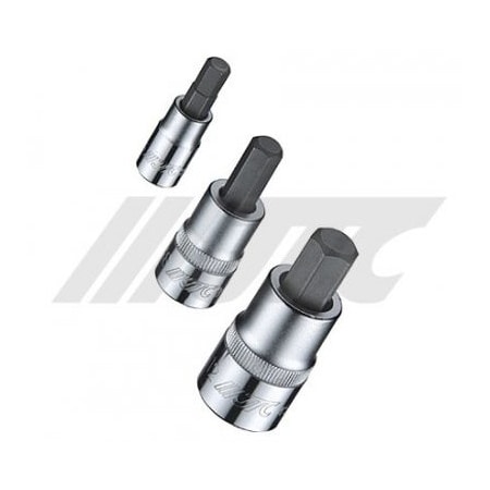 Jtc Auto Tools 3/8 in Drive Hex Socket Bit, H9, 9mm Hex, 48 Length 34709