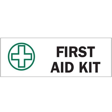 Brady First Aid Kit Sign 85361