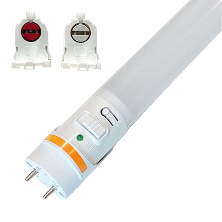 Aleddra G2 PRO 3CCT Emergency LED T8, UL924 certified, 8W, 2-ft LLT-2-EM-T8-G2PRO-8W-3CCT
