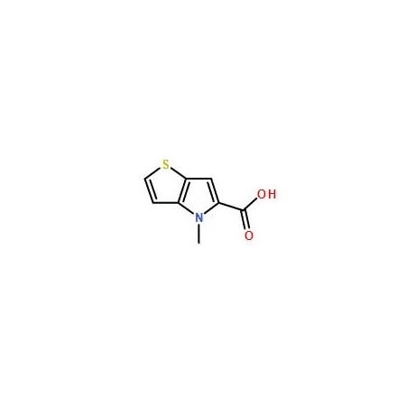 Ak Scientific 4-Methyl-4H-thieno[3, 2-b]pyrrole-5-carboxylic acid (100mg), CAS 841222-62-6 Y4173-100mg
