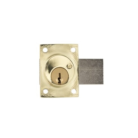 Olympus Lock 1-1/8in Door Deadbolt Lock, Schlage C Keyway, Keyed Alike to 102, 605/US3 Bright Brass 700SC-US3-KA102