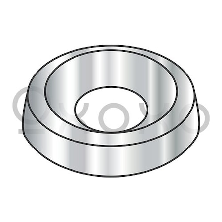 Oxoxo 8 Countersunk Finishing Washer 18 8 Stainless Steel, 10000PK 317481