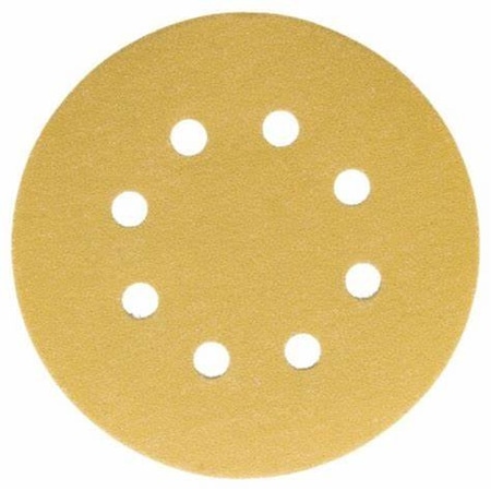 Sunmight Usa Gold - 5'' 8 Hole Grip Disc Grit 150, 50PK 58109