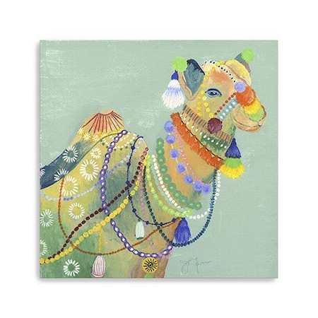Homeroots Moroccan Inspired Camel Unframed Print Wall Art 398876