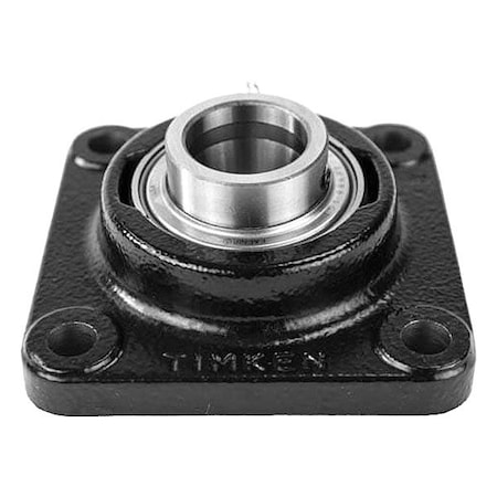 Timken Flange Mount Bearing, AS, 2 7/16 in dia YCJ 2 7/16 SGT