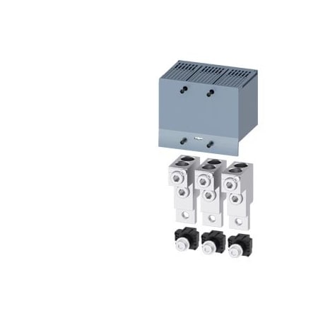 Siemens circular conduc. terminal TA2.3 2 x 25150 mmsqrd for 2 cables 3 units 3VA9223-0JC22