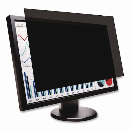 Kensington Anti-Glare Reversible Privacy Screen for 24" Widescreen Flat Panel Monitor, 16:9 Aspect Ratio K52795WW