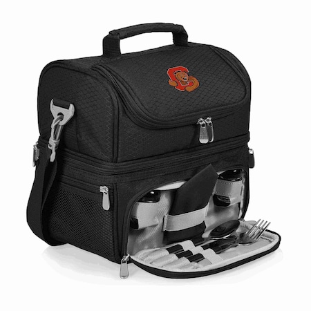 Picnic Time Family Of Brands NCAA Cornell Big Red Pranzo Lunch Bag - Insulated Lunch Box with Picnic Set 512-80-175-684-0