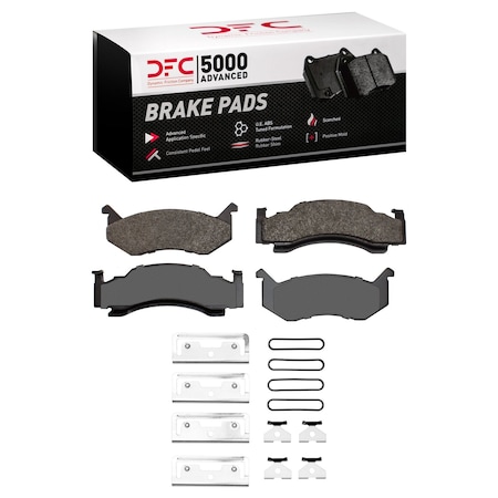 Dfc 5000 Advanced, Disc Brake Pad Set,  1551-0123-01