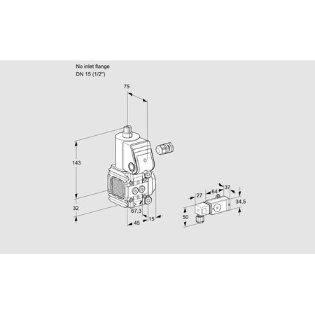 Honeywell Kromschroder VAS1-/15R/NW KS88015563