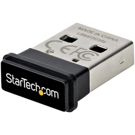 Startech.Com USB Bluetooth 5.0 Adapter, USB Bluetooth Dongle Receiver for PC/Laptop, Range 33ft/10m USBABLUETOOTHV5C2